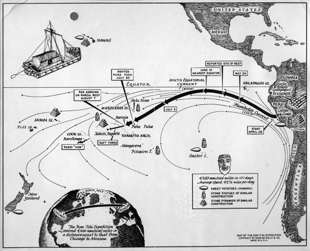 aventuriers navigateurs kon-tiki expédition